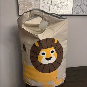 3 Sprouts Lion Laundry Hamper Kids Toy Storage Bin